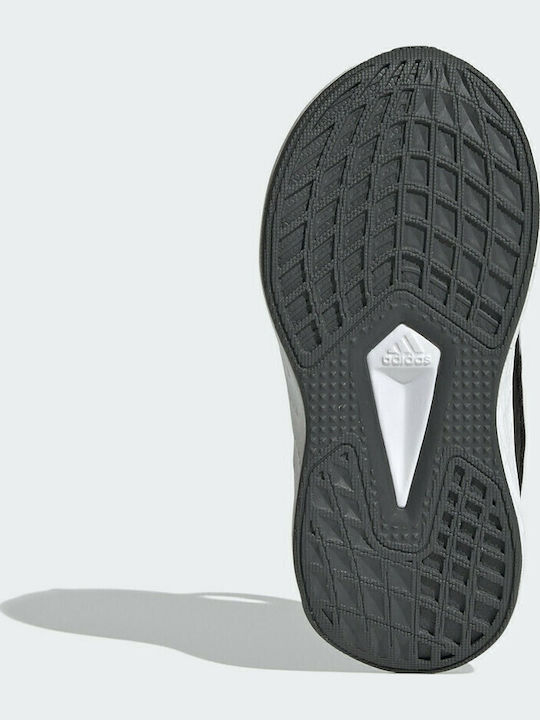 Duramo Duramo SL I Kids Sports Shoes Running with Hoop & Loop Closure Core Black / Halo Silver / Solar Red