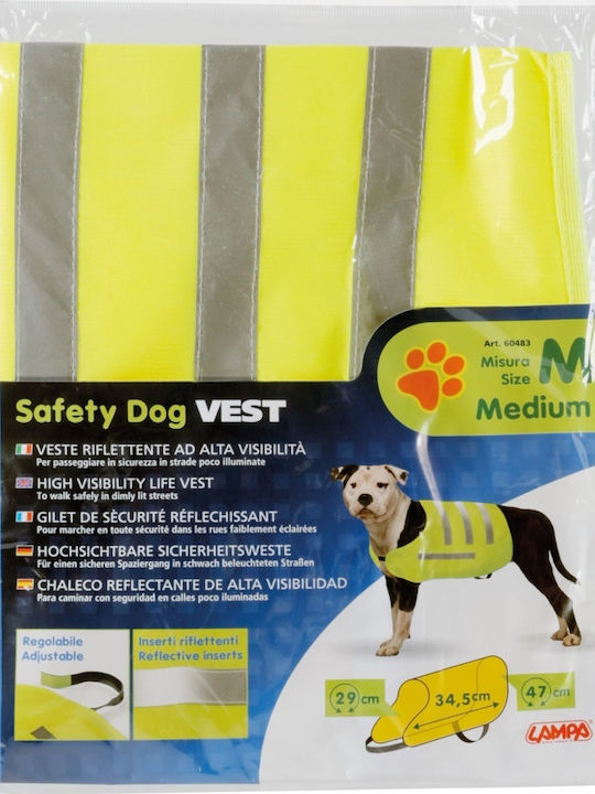 Lampa Vestă De Protecție Fosforescentă Și Impermeabilă