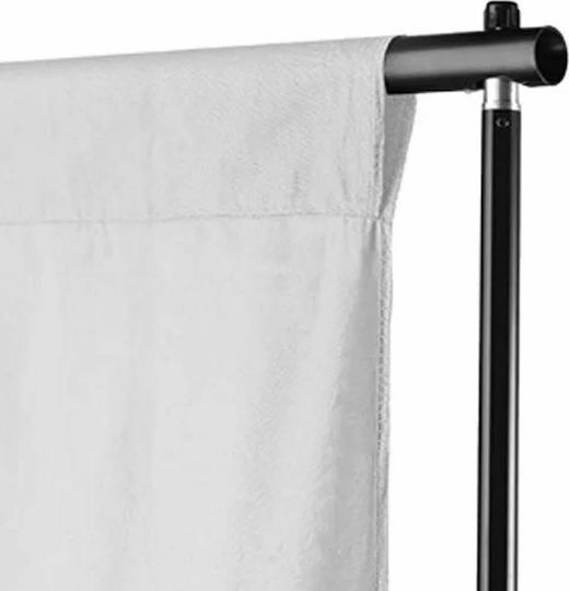 vidaXL Cotton Photography Backdrop Fabric 300x500cm White