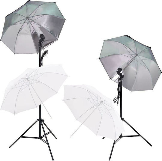 vidaXL Lighting Kit for Photography Studio Lighting Kit Daylight 5500K 24W
