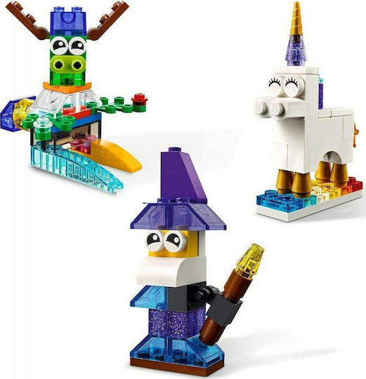 LEGO Classic Creative Transparent Bricks για 4+ Ετών