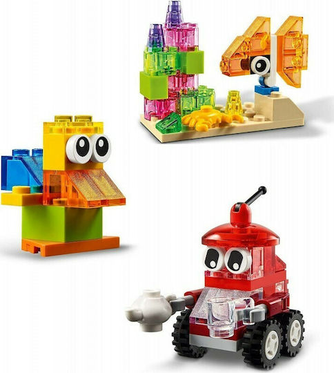 LEGO Classic Creative Transparent Bricks για 4+ Ετών