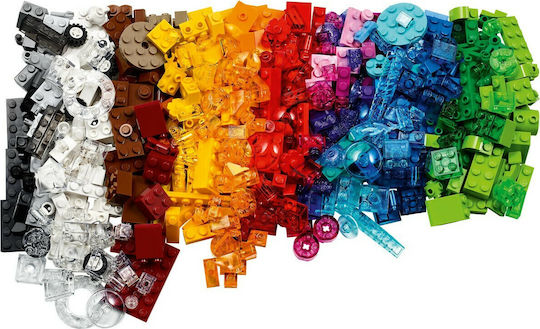 LEGO Classic Creative Transparent Bricks για 4+ Ετών