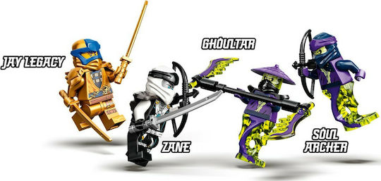 LEGO Ninjago Legacy Zanes Titan Mech Battle Ninja Pentru Vârsta 9+ Ani