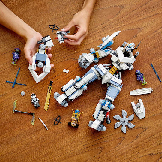 LEGO Ninjago Legacy Zanes Titan Mech Battle Ninja Pentru Vârsta 9+