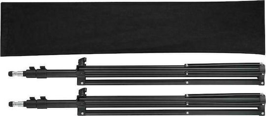 vidaXL Lighting Tripod for Studio Height 78-210 cm