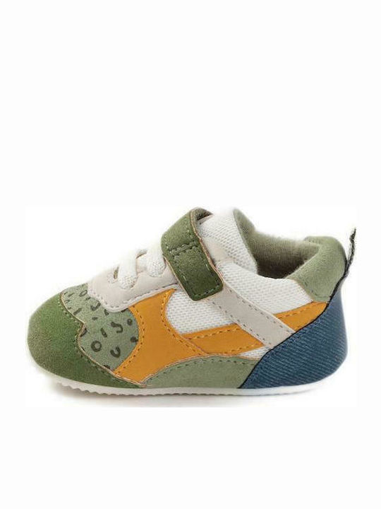Mayoral Βρεφικά Sneakers Αγκαλιάς Χακί