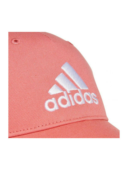 adidas Παιδικό Καπέλο Jockey Υφασμάτινο Ροζ