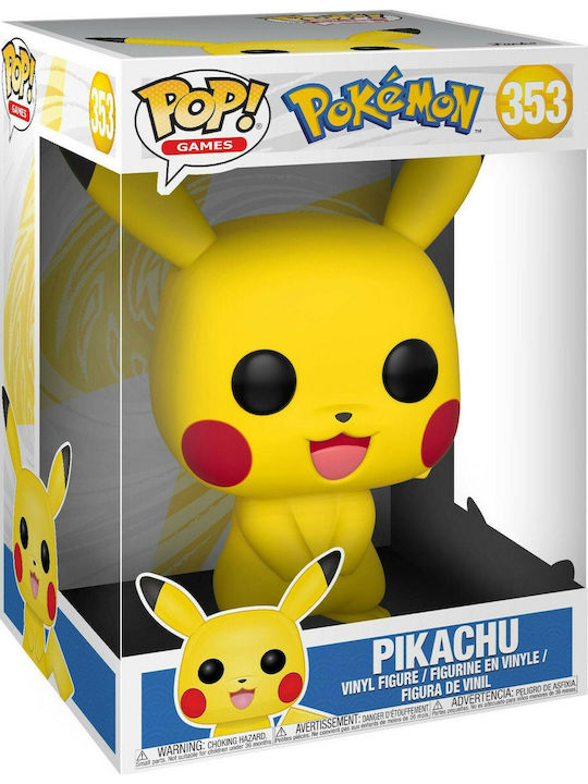 Funko Pop! Games: Pokemon - Pikachu 353 Supersized 10"