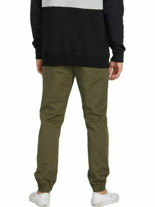 Volcom Frickin Modern Men's Sweatpants with Rubber Khaki