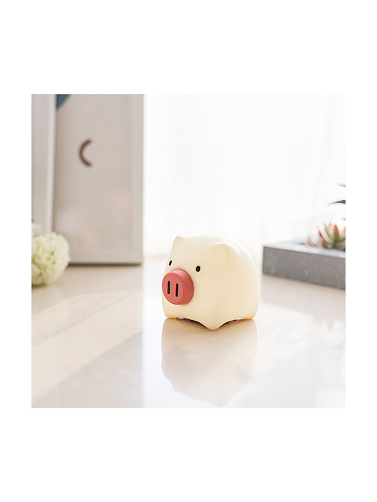 Josef Niermann Kids Decorative Lamp Piggy Pig White