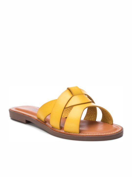 Refresh Women's Flat Sandals in Yellow Color