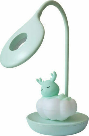 Bright Sun LED Kinder Schreibtischlampe Bright Sun Sleep Deer Grün