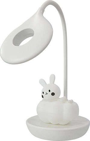 Bright Sun LED Kinder Schreibtischlampe Bright Sun Funny Bunny Weiß