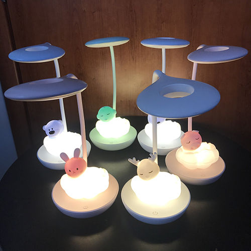 Bright Sun LED Kinder Schreibtischlampe Bright Sun Funny Bunny Grün