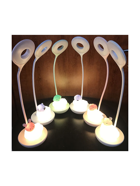 Bright Sun Led Παιδικό Φωτιστικό Γραφείου Bright Sun Funny Bunny Μπλε