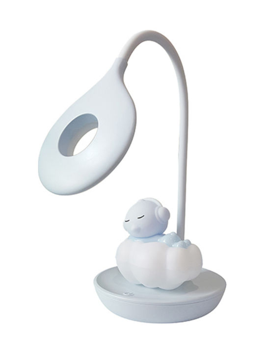 Bright Sun LED Kinder Schreibtischlampe Bright Sun Earphone Chicken Blau