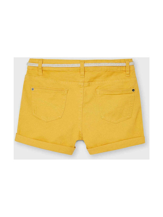 Mayoral Kids Shorts/Bermuda Fabric Yellow