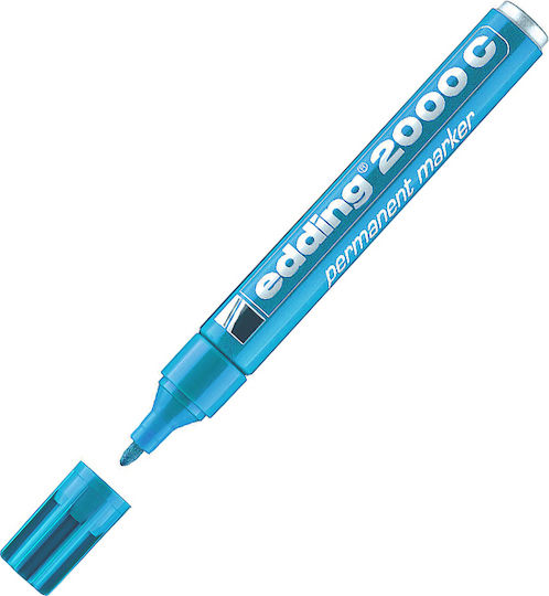 Edding 2000C Permanent Marker 3mm Light Blue