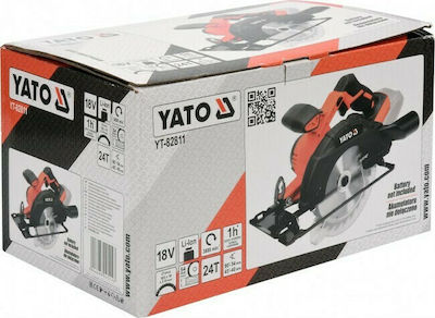 Yato Solo Circular Saw 18V with Suction System 82811