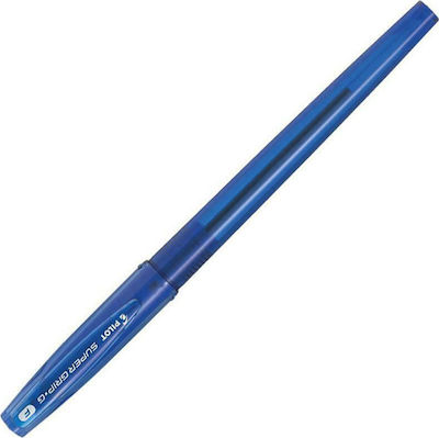 Pilot Super Grip G Cap Pen Ballpoint 0.7mm with Blue Ink