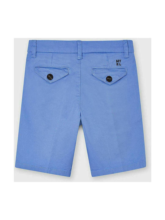 Mayoral Kids Shorts/Bermuda Fabric Light Blue