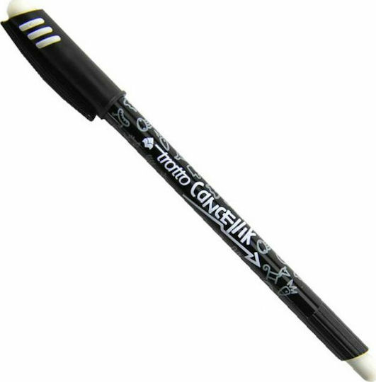 Tratto Tratto Cancellik Pix Ballpoint 0.4mm Negru cu cerneală Negru