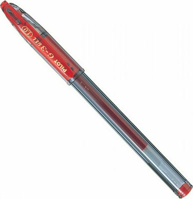 Pilot G-3 Pen Gel 1mm with Red Ink BL-G3-10R