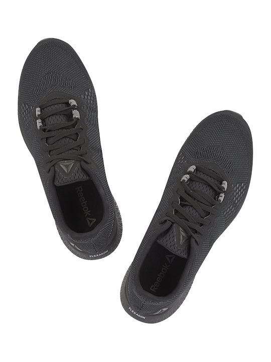 Flexagon Sport Shoes Running Black