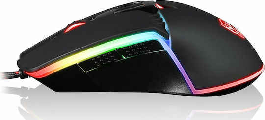 Motospeed V20 PMW3360 RGB Gaming Ποντίκι 5000 DPI Μαύρο