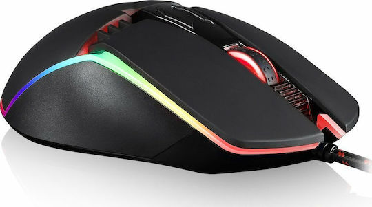 Motospeed V20 PMW3360 RGB Gaming Ποντίκι 5000 DPI Μαύρο