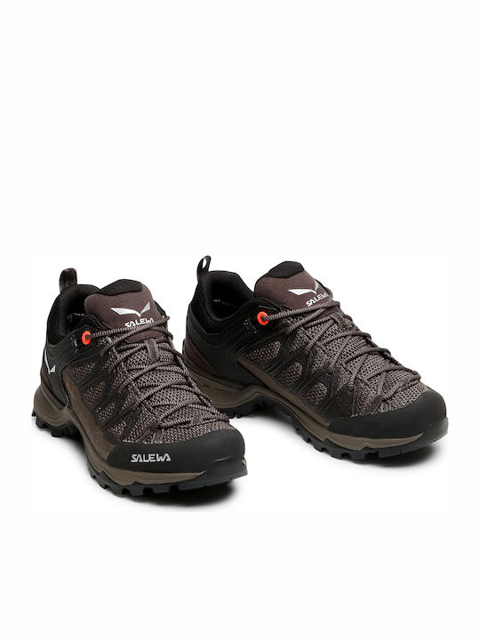 Salewa MTN Trainer Lite GTX Γυναικεία Ορειβατικά Παπούτσια Αδιάβροχα με Μεμβράνη Gore-Tex Καφέ