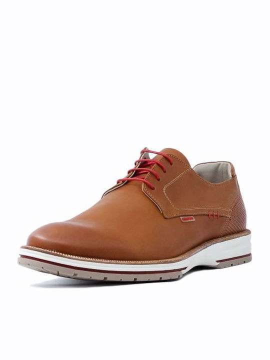 Kricket Street 5004 Men's Leather Casual Shoes Tabac Brown