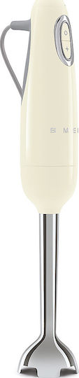 Smeg 50er Stil Handmixer mit Edelstahlstab 700W Beige