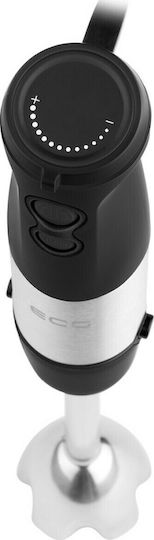 ECG Hand Blender with Inox Rod 750W Black