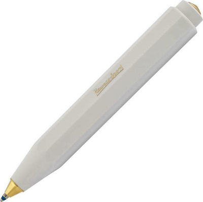 Kaweco Στυλό Ballpoint με Μπλε Mελάνι Classic Sport White