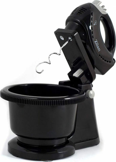 Zilan Mixer with Plastic Container 3lt 250W Black