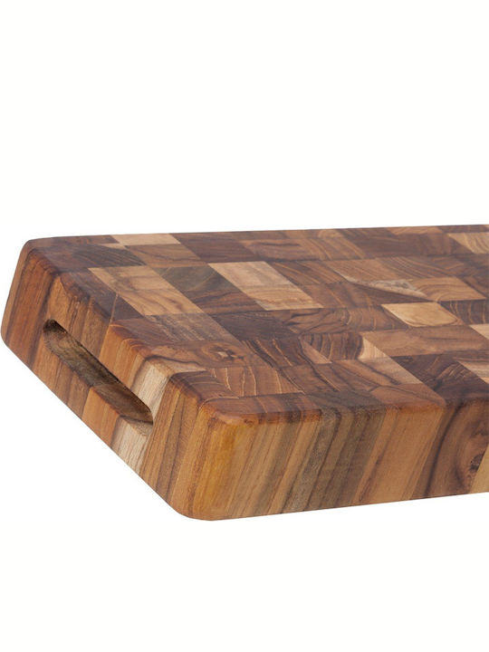 TeakHaus Butcher Block Πλατώ Σερβιρίσματος Ξύλινο 45.7x15.2x5.1εκ.