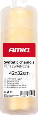 AMiO Δέρμα Chamois Synthetisches Leder Reinigung für Karosserie 1Stück