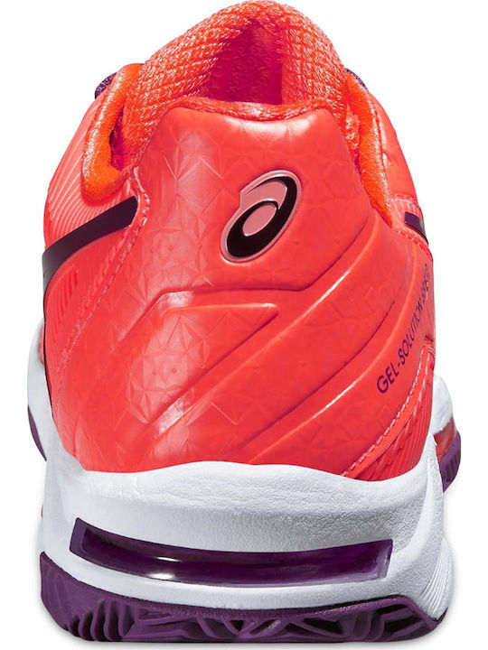 ASICS Gel Solution Speed 3 Tennisschuhe Tongelände Rot