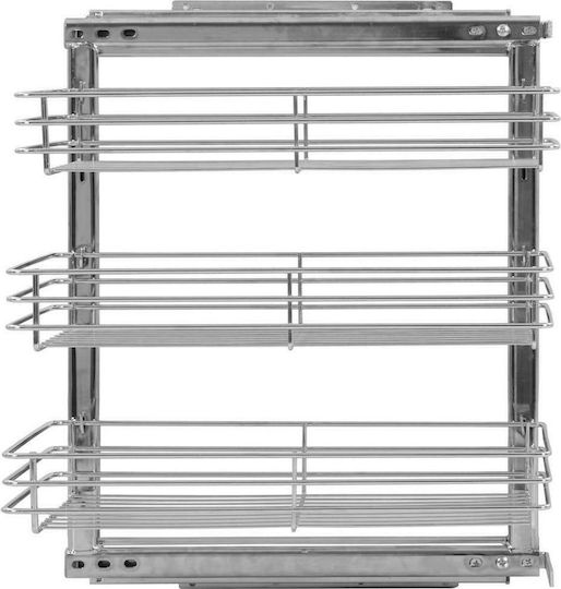 vidaXL Mechanismus Erweitern Sie Silber 47x35x56εκ. 1Stück 50970