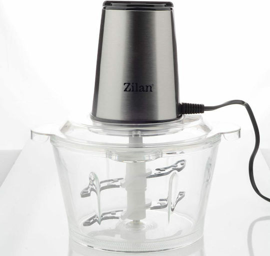 Zilan Mini Tocător Multi 300W Cu Recipient 1.6L Inox