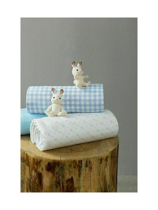 Nima Sheet Single Cotton Kiddo Blue 170x255cm