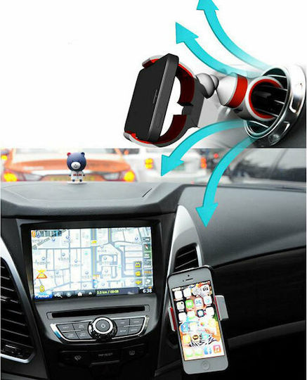 Xenomix Βάση Κινητού Αυτοκινήτου Universal Car Holder με Κλιπ-Μανταλάκι
