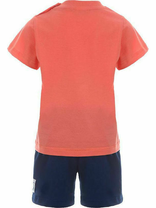 Sprint Kids Set with Shorts Summer 2pcs Orange