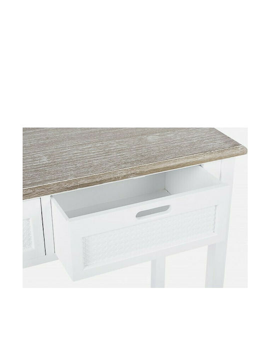 Dorotea Konsole Holz White L100xB40xH80cm
