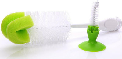 Cangaroo Cleaning Brush for Baby Bottles Green Bear 106611 1pcs