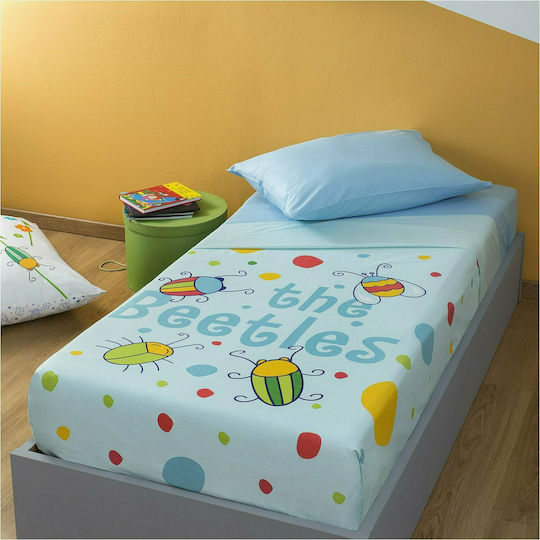 Fennel Single Set ZOU-BD-018 Light Blue 160x260cm