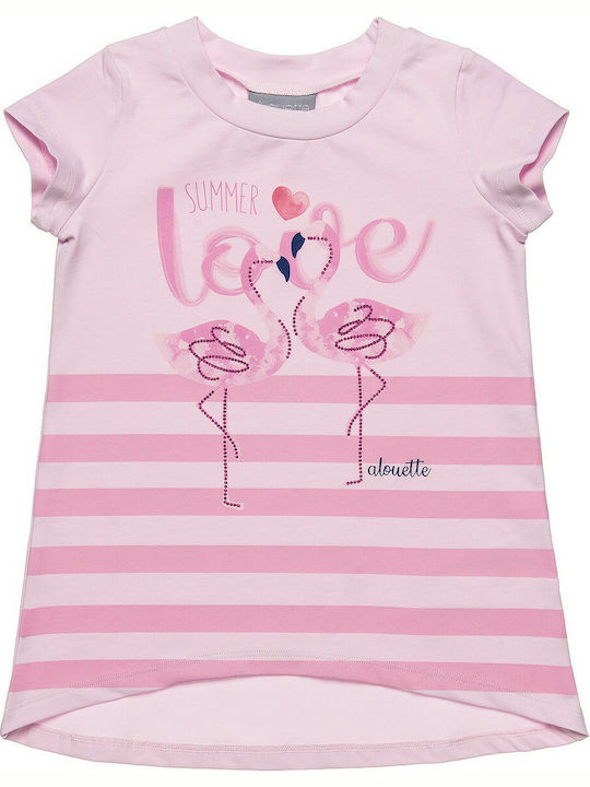 Alouette Kinder Set mit Leggings Sommer 2Stück Rosa