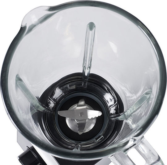 Zilan Μπλέντερ με Πλαστική Κανάτα 1.5 lt 1000W Inox ZLN3925